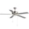 Maxim Lighting 52'' Super-Max Fan w/ LED Light Kit - Nickel, Satin Nickel 88937SN - alternate 1